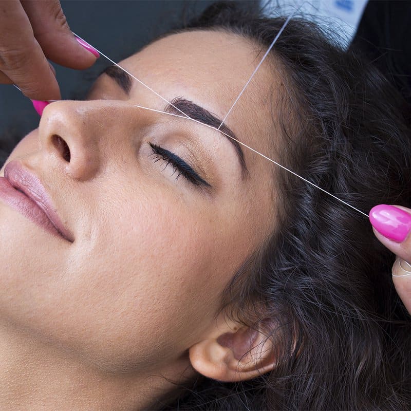 eyebrow threading vs waxing